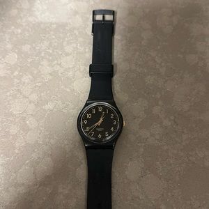 Swatch watch (w/ silicone wrist band)